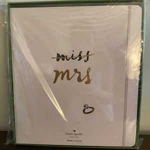 NEW Kate Spade Wedding Planner